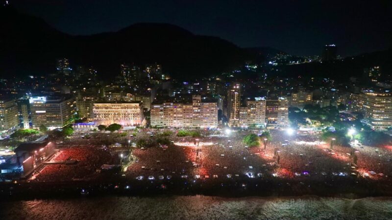 Show histórico de Lady Gaga em Copacabana reúne 2,1 milhões de pessoas e movimenta mais de R$ 600 milhões na economia do Rio