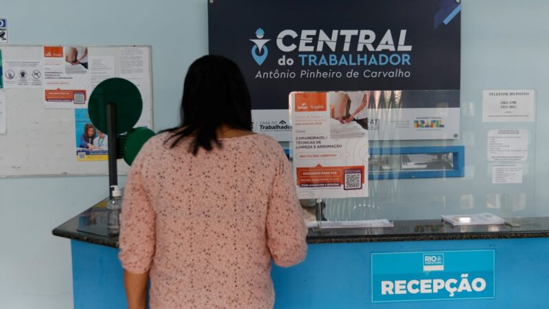 Prefeitura do Rio oferece mais de 1,5 mil vagas de emprego; quase 400 não exigem experiência
