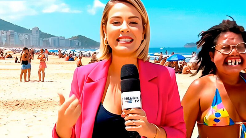 Jornalista fala mal dos cariocas e o universo responde na hora 😂🌊