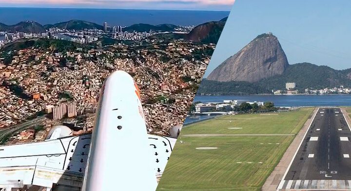 Imagens Inéditas: Câmera na Cauda de Avião da Gol Faz Pouso no Santos Dumont
