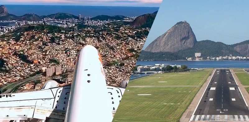 Imagens Inéditas: Câmera na Cauda de Avião da Gol Faz Pouso no Santos Dumont