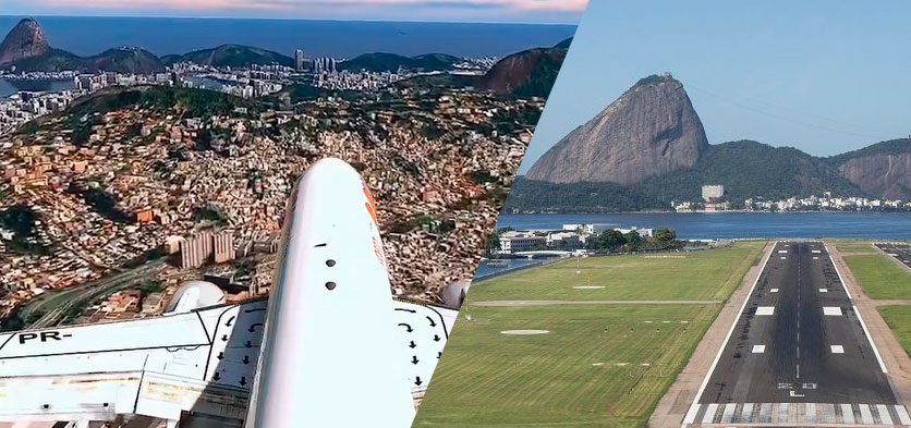 Imagens Inéditas: Câmera na Cauda de Avião da Gol Faz Pouso no Santos Dumont