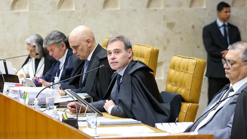 STF retomou às 9h desta terça (9) julgamento da chamada trama golpista