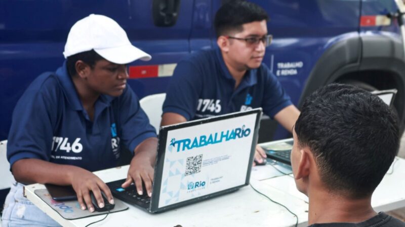 Rio tem 1.535 vagas de emprego abertas, sendo 263 destinadas a pessoas com deficiência