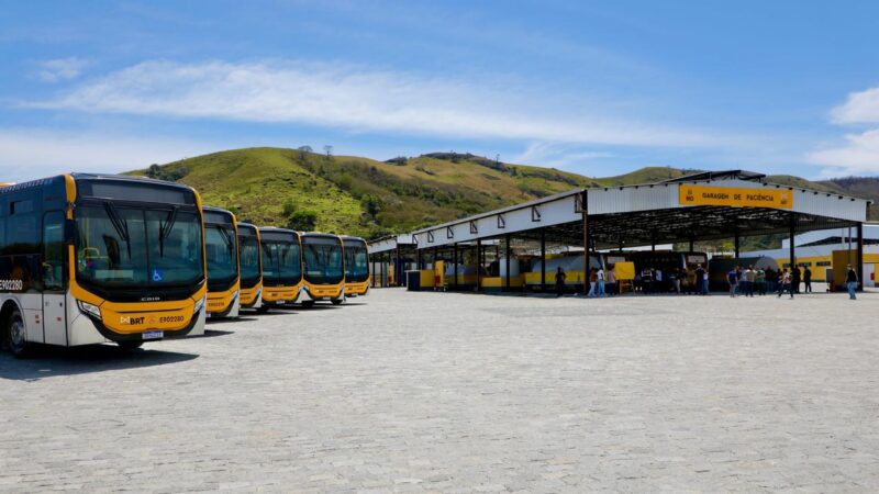Prefeitura inaugura nova garagem do BRT em Paciência e fortalece operação da Transoeste