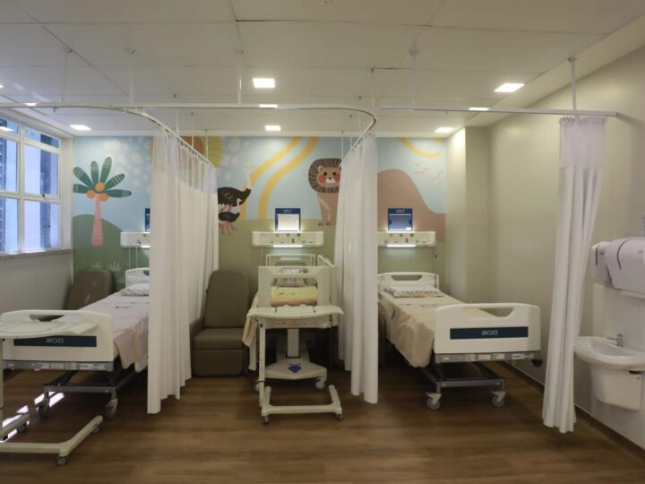 Hospital Municipal Souza Aguiar inaugura novo setor de pediatria