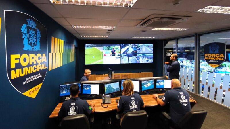 Divisão de Elite da GM-Rio apresenta nova sala de gestão e monitoramento