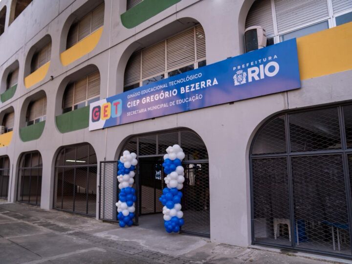 Prefeitura do Rio inaugura novo Ginásio Educacional Tecnológico na Zona Norte