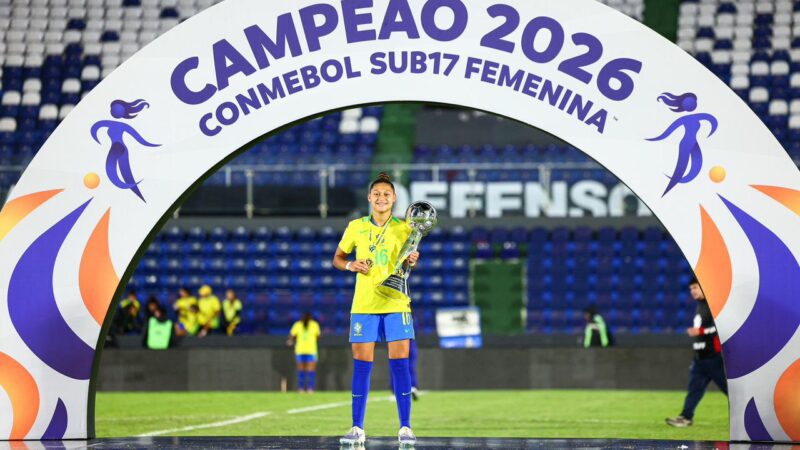 Atleta carioca conquista Sul-Americano Feminino Sub-17 com a Seleção Brasileira