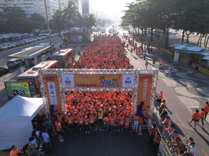 Corrida e caminhada da Comlurb movimentam Copacabana neste domingo