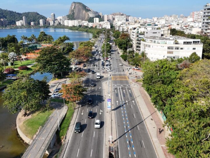 Cidade do Rio ganha mais oito quilômetros de motofaixas para aumentar a segurança viária