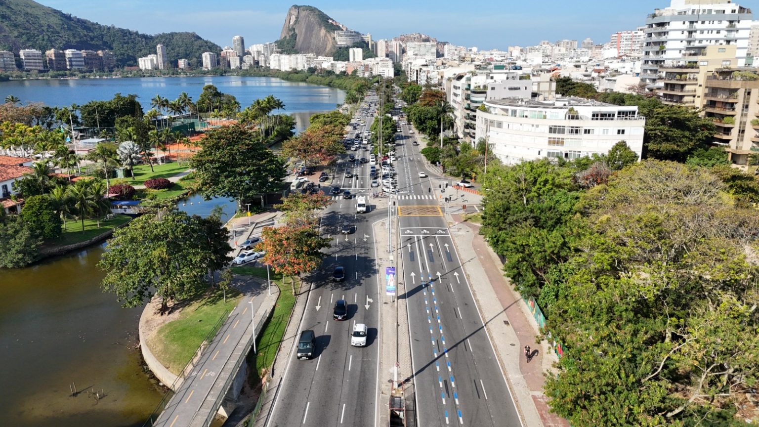 Cidade do Rio ganha mais oito quilômetros de motofaixas para aumentar a segurança viária
