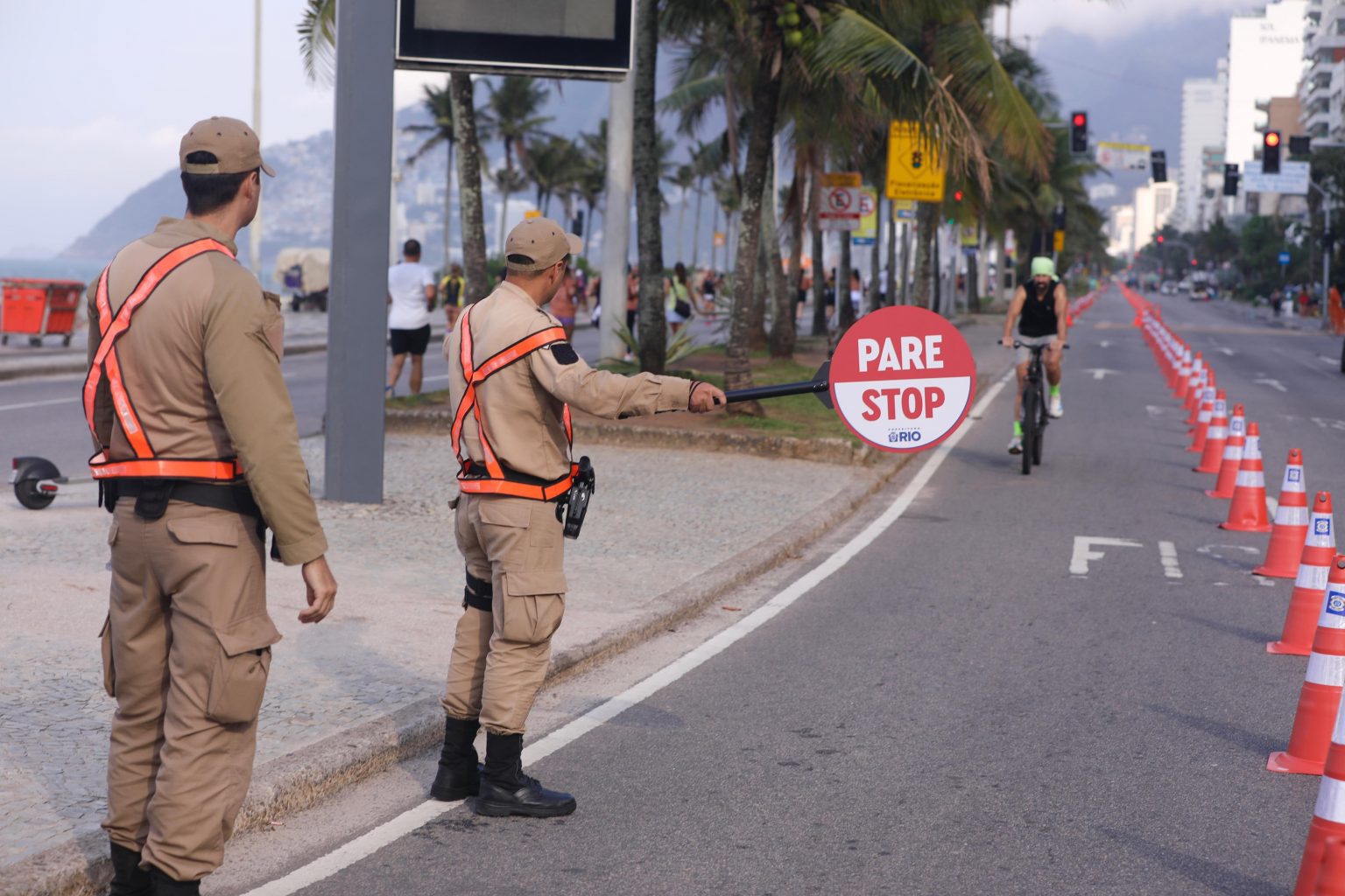 Rio inaugura ciclofaixa de lazer de 7,2 quilômetros na orla da Zona Sul