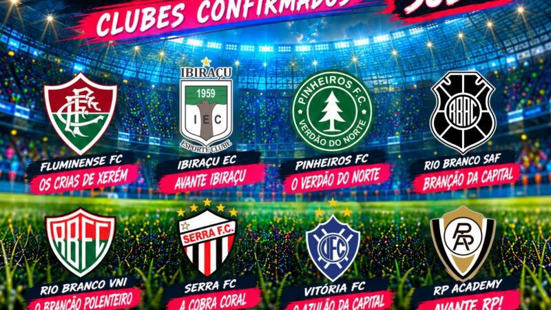 Marechal Floriano recebe a 20ª edição da ESCUP com oito equipes na categoria Sub-13