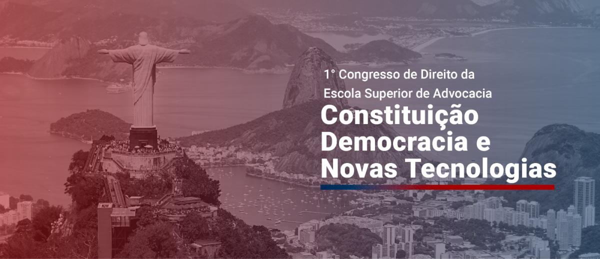 Gratuito e 100% online: ESA realizará este mês 1º Congresso de Direito com grandes nomes do universo jurídico