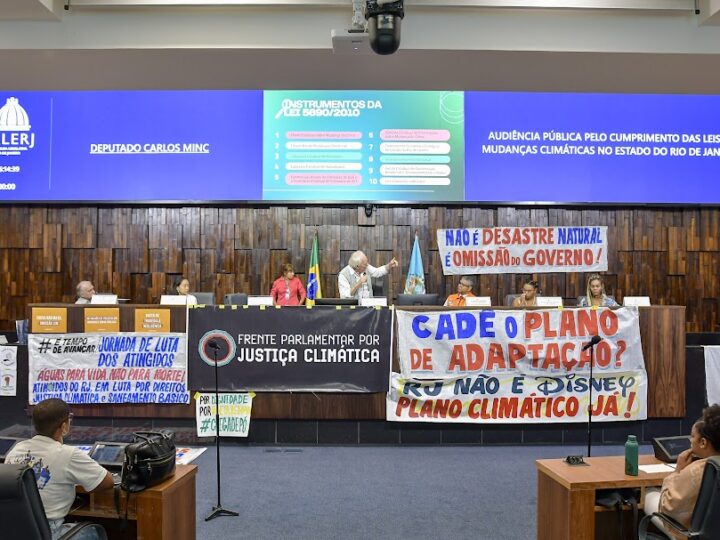 Relatório da Alerj revela que somente 20% das políticas de mudança climática foram efetivamente aplicadas no Estado do Rio