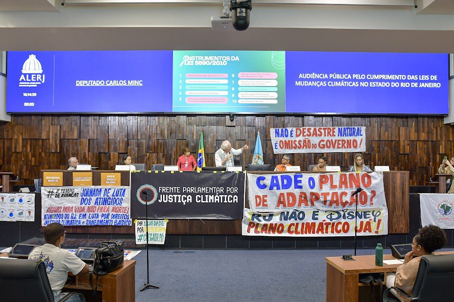 Relatório da Alerj revela que somente 20% das políticas de mudança climática foram efetivamente aplicadas no Estado do Rio