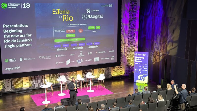 Rio de Janeiro Brilha na Maior Conferência Mundial de Governo Digital na Estônia