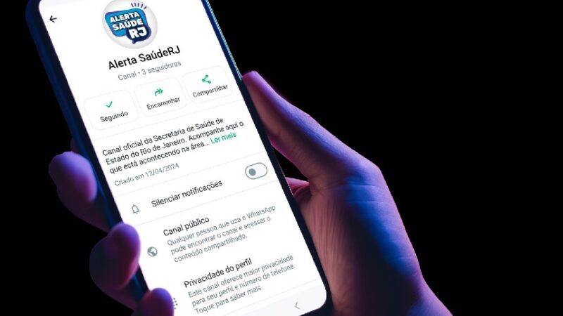 Secretaria de Saúde do Estado abre canal no WhatsApp para comunicação direta