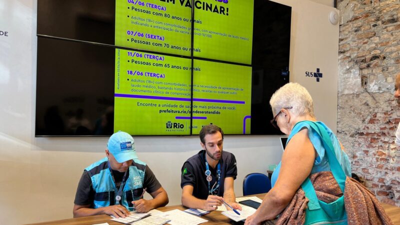 Rio de Janeiro Estende Calendário de Vacinação Contra a COVID-19