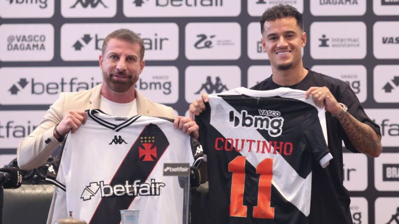 Contratação de Coutinho Impulsiona Crescimento de 30% nos Sócios-Torcedores do Vasco