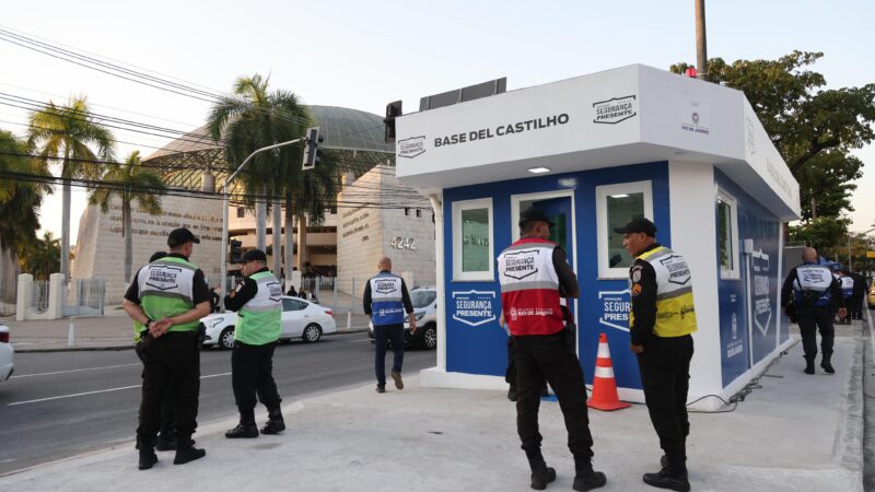 Cláudio Castro Inaugura Nova Base do Programa Segurança Presente em Del Castilho