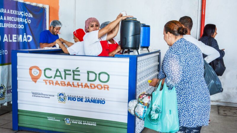 Governo do Rio Introduz Café do Trabalhador em Estações de Trem da Zona Norte