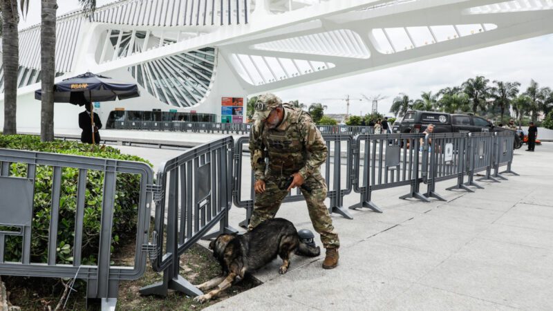 Governo do Estado do Rio realiza vistorias antibomba em áreas que receberão as reuniões do G20