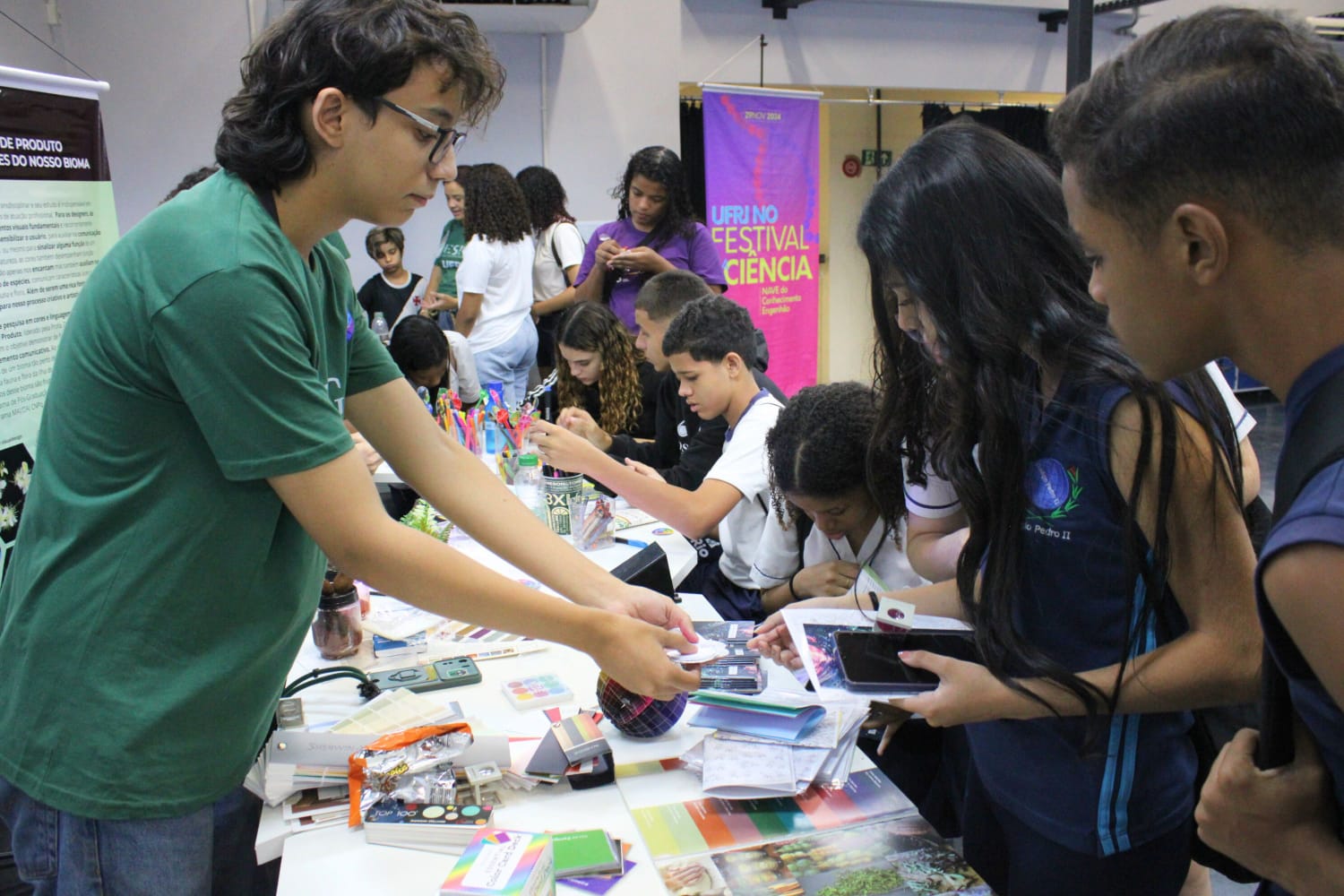 Na Nave do Conhecimento, o Festival da Ciência 2024 proporciona tecnologia e inovação para estudantes de escolas públicas