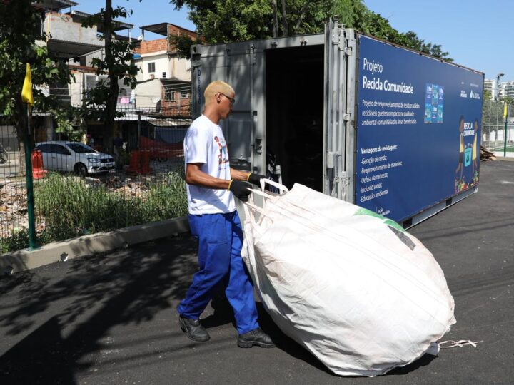 A Prefeitura do RJ apresentou o Projeto Recicla Comunidade no G20 Social