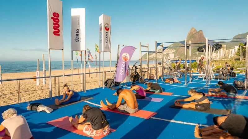 Rio Academia está de volta à Praia de Ipanema, no Posto 10, para o verão 2024/2025