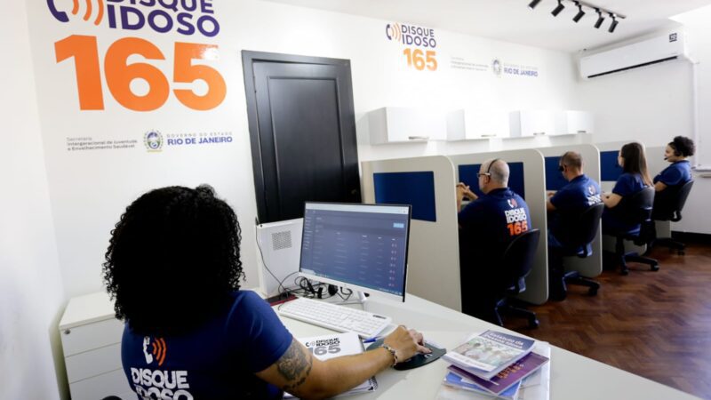 Disque Idoso 165 realiza mais de mil atendimentos no primeiro mês de funcionamento