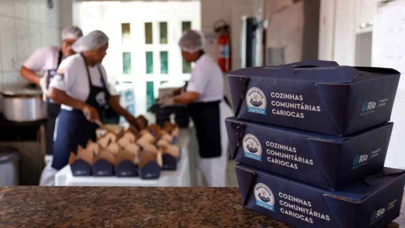 Prefeitura já distribuiu 2,4 mil toneladas de alimentos em suas cozinhas comunitárias