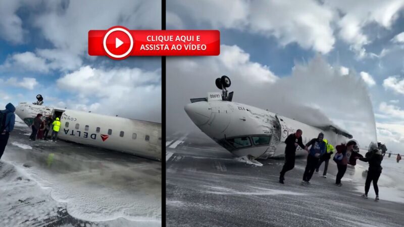 🛑 AVIÃO PERDE CONTROLE NO PÓS-POUSO! Acidente Assustador!