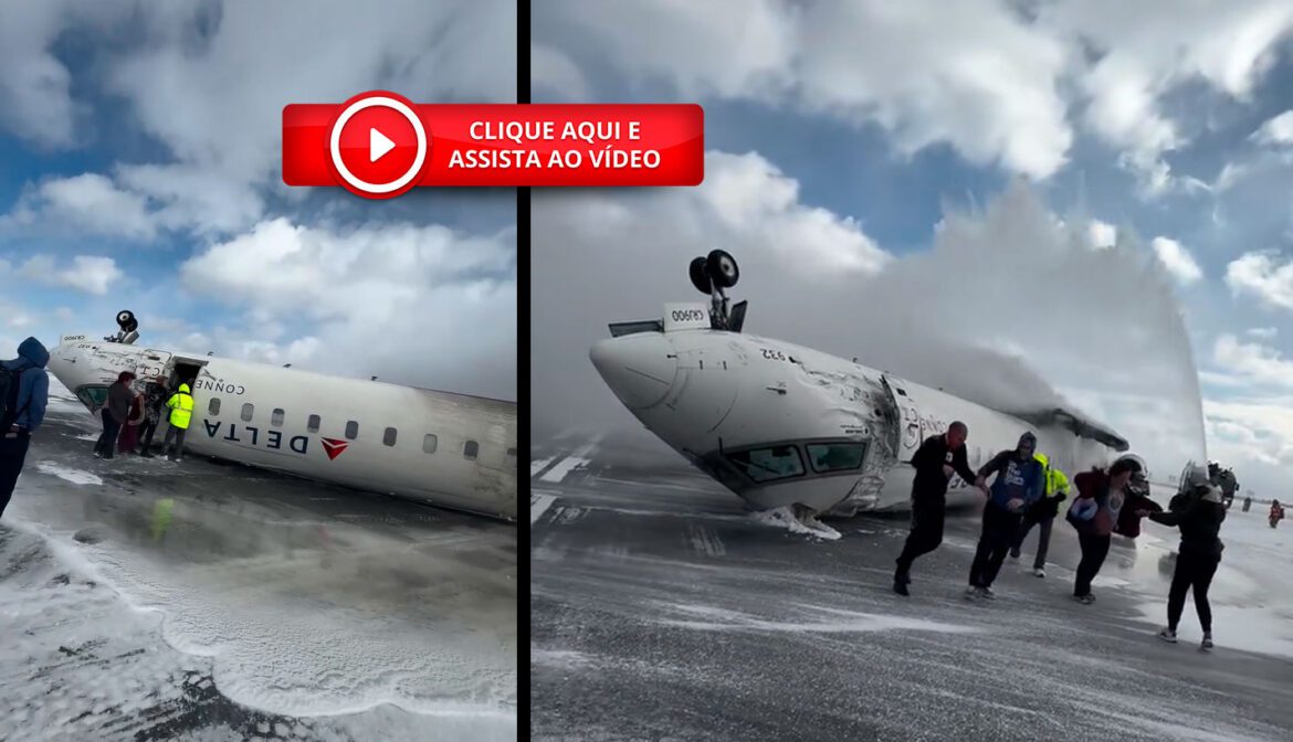 🛑 AVIÃO PERDE CONTROLE NO PÓS-POUSO! Acidente Assustador!